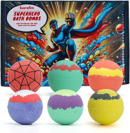 Superhero Bath Bombs