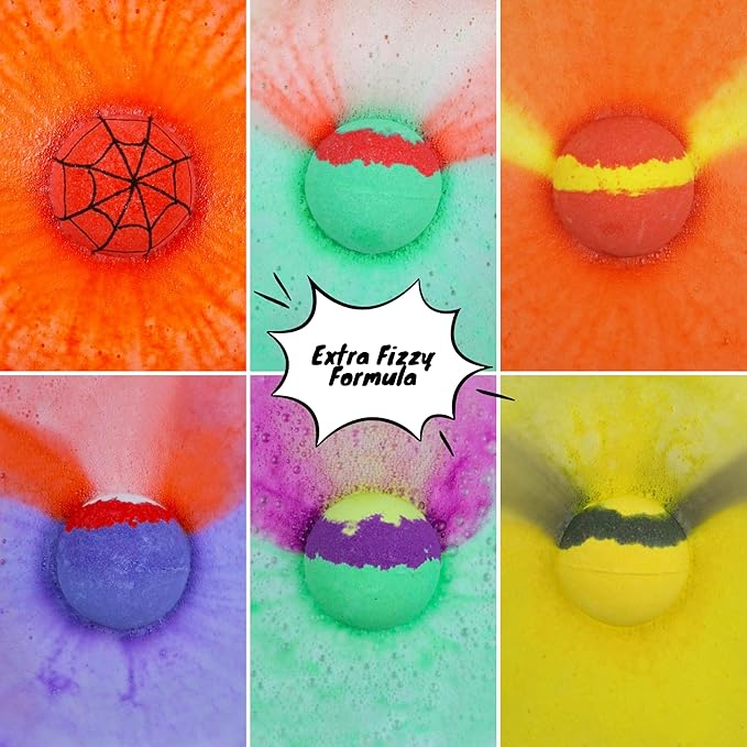 Superhero Bath Bombs